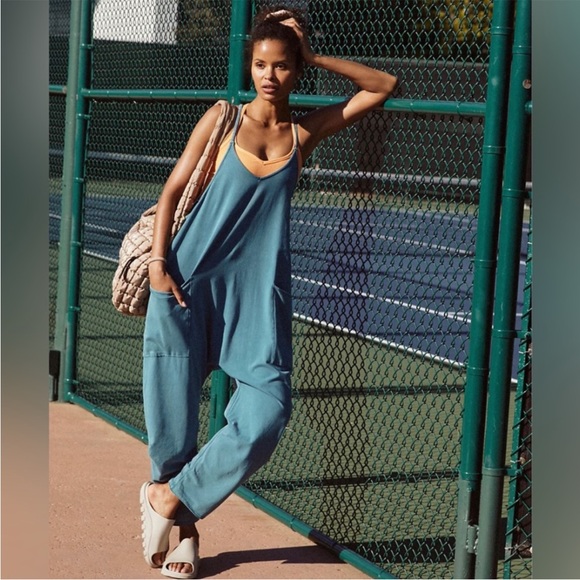FP Movement by Free People Pants - NWT FREE PEOPLE HOTSHOT ONESIE COLOR HYDRO🤍